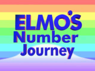 Sesame Street Elmo's Number Journey title screen for Playstation